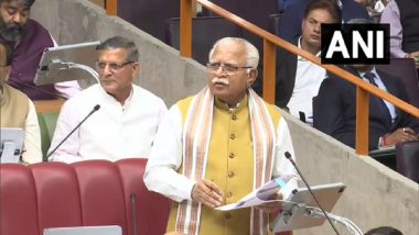 Haryana: BJP Government Provided 1,09,930 Jobs in Just Eight Years, Says CM Manohar Lal in Vidhan Sabha
